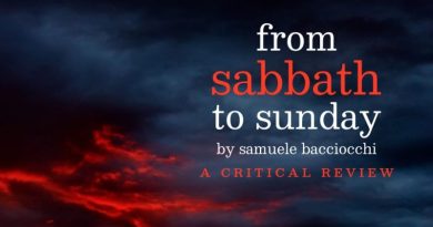 Obálka knihy "From Sabbath to Sunday" od Samuele Bacciocchi, ktorá ponúka kritickú analýzu prechodu zo sabatu na nedeľu.