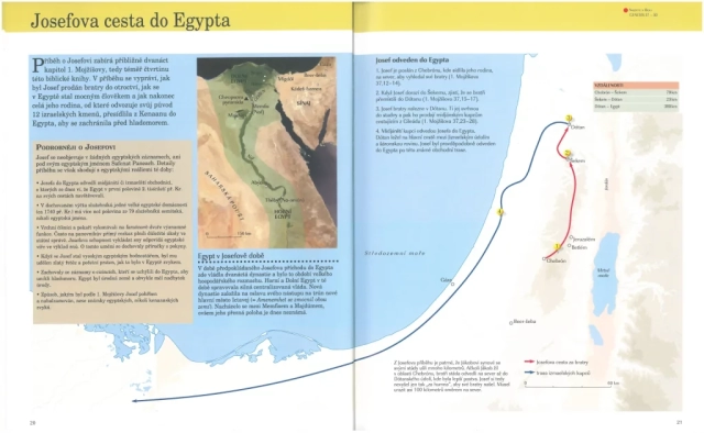 Exodus a Jozefov hrob v Egypte