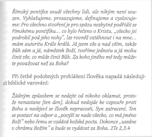 Odchýlky od pôvodného biblického učenia