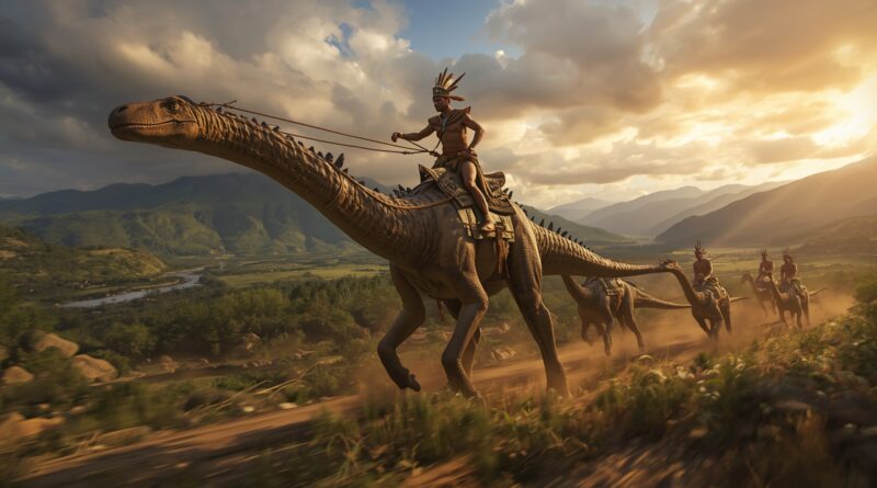 Keramické figúry z Acámbaro zobrazujúce ľudí spolu s veľkými reptilnými tvormi podobnými dinosaurom