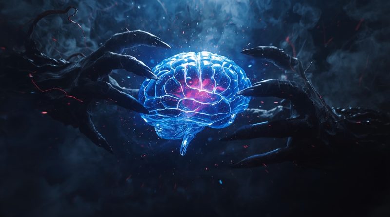 temné ruky manipulujúce ľudský mozog duchovná manipulácia mysle hypnóza meditácia a trance