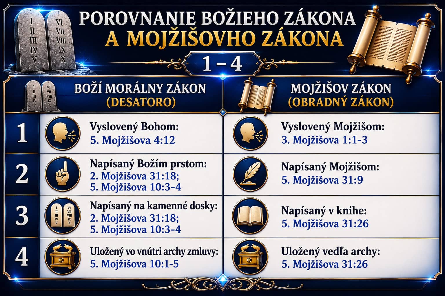 Morálny vs ceremoniálny zákon (1) Moralny vs ceremonialny zakon 1